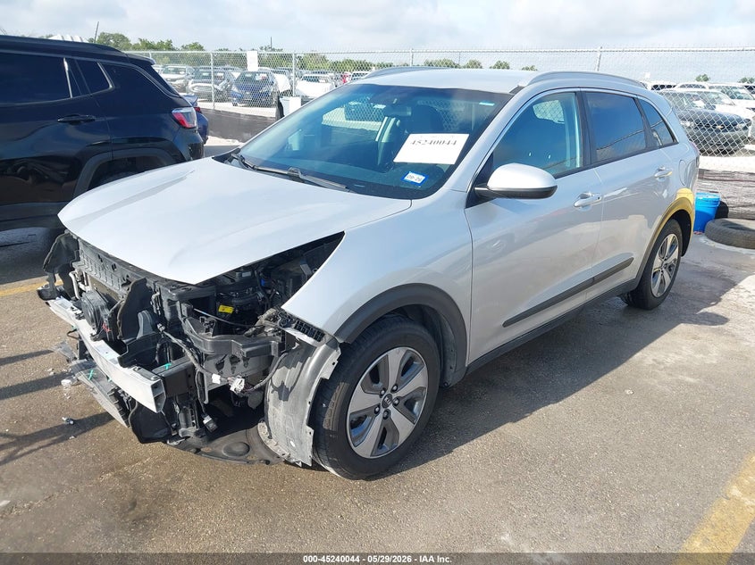 2019 Kia Niro VIN KNDCB3LC2K5336768 IAAI salvage auction — FRONT END, Original (Texas), sold $3,000 on 2026-07-23 (photo 2)