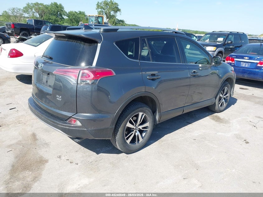 2017 Toyota Rav 4 VIN JTMRFREV8HD203429 IAAI salvage auction — HAIL, Salvage Title, sold $4,850 on 2026-07-28 (photo 4)