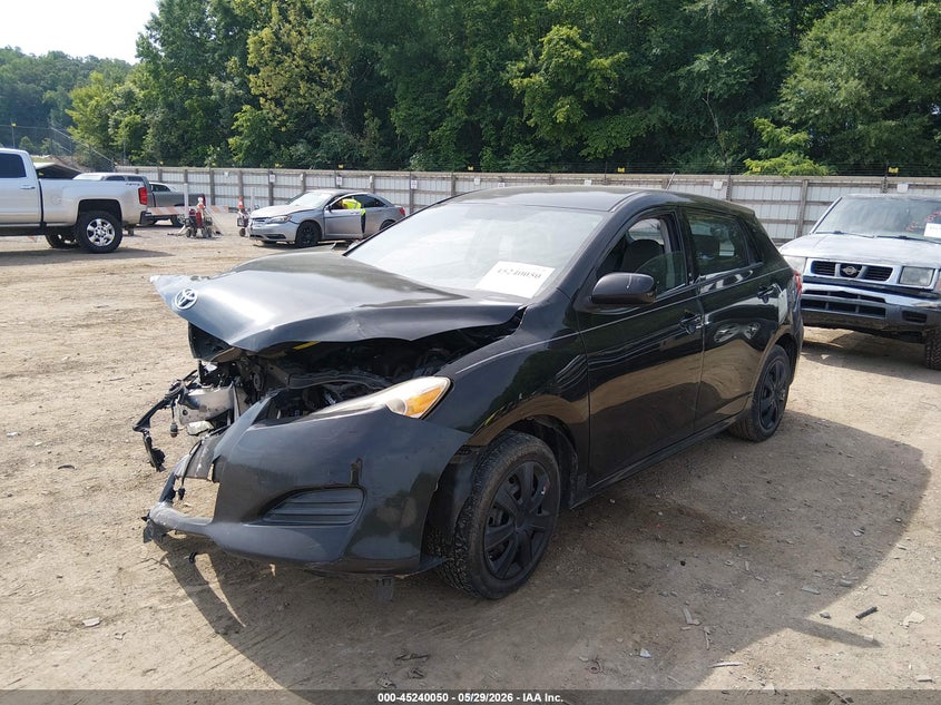 2009 Toyota Matrix VIN 2T1KU40E59C065123 IAAI salvage auction — FRONT END, Clear (Tennessee), sold $325 on 2026-07-11 (photo 2)