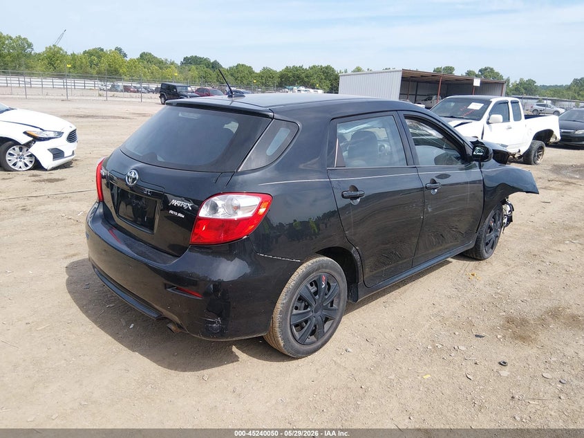 2009 Toyota Matrix VIN 2T1KU40E59C065123 IAAI salvage auction — FRONT END, Clear (Tennessee), sold $325 on 2026-07-11 (photo 4)