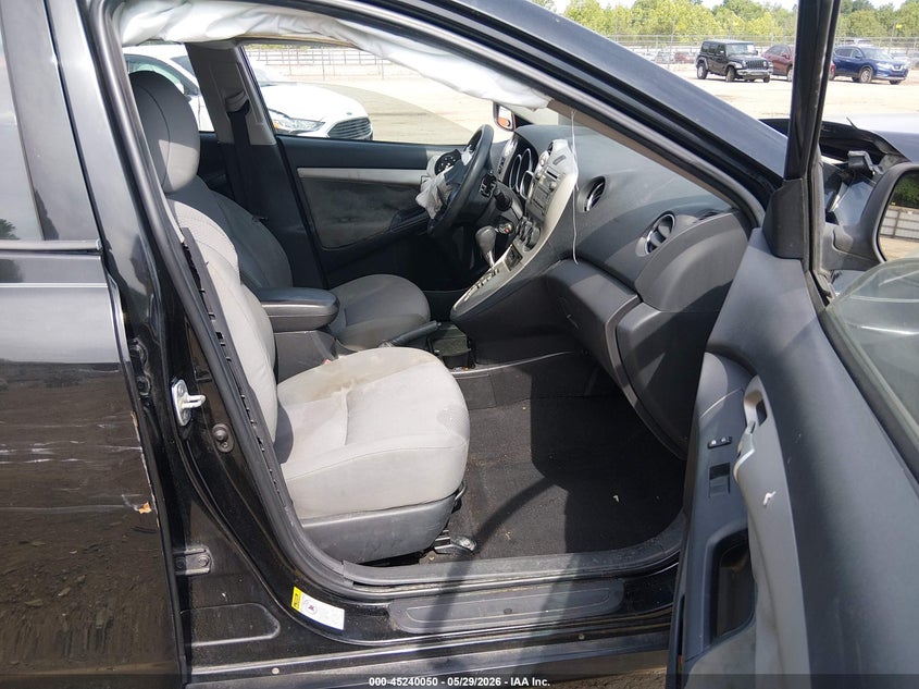 2009 Toyota Matrix VIN 2T1KU40E59C065123 IAAI salvage auction — FRONT END, Clear (Tennessee), sold $325 on 2026-07-11 (photo 5)