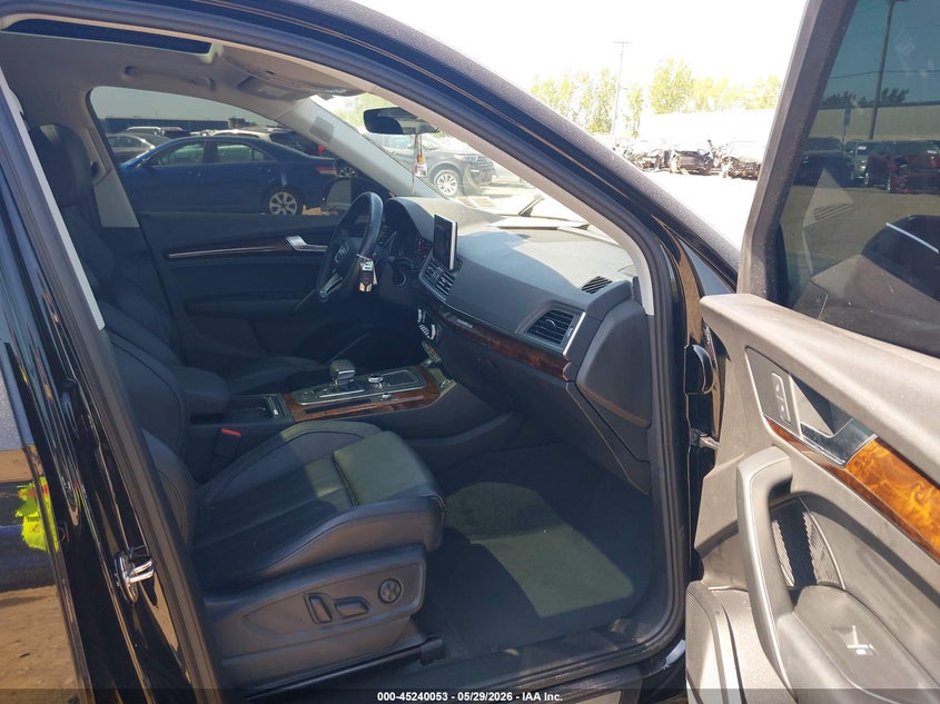 2018 Audi Q5 VIN WA1BNAFY5J2015249 IAAI salvage auction — REAR END, Salvage Title, sold $9,600 on 2026-07-15 (photo 5)