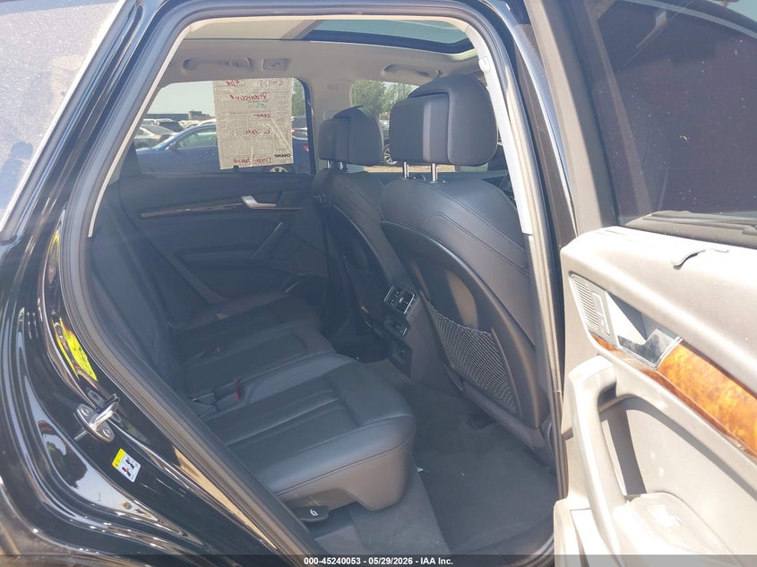 2018 Audi Q5 VIN WA1BNAFY5J2015249 IAAI salvage auction — REAR END, Salvage Title, sold $9,600 on 2026-07-15 (photo 8)