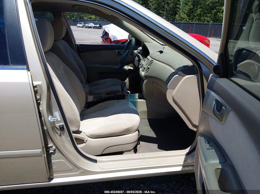 2008 Kia Optima VIN KNAGE123885222584 IAAI salvage auction — LEFT SIDE, Salvage (South Carolina), sold $425 on 2026-07-29 (photo 5)