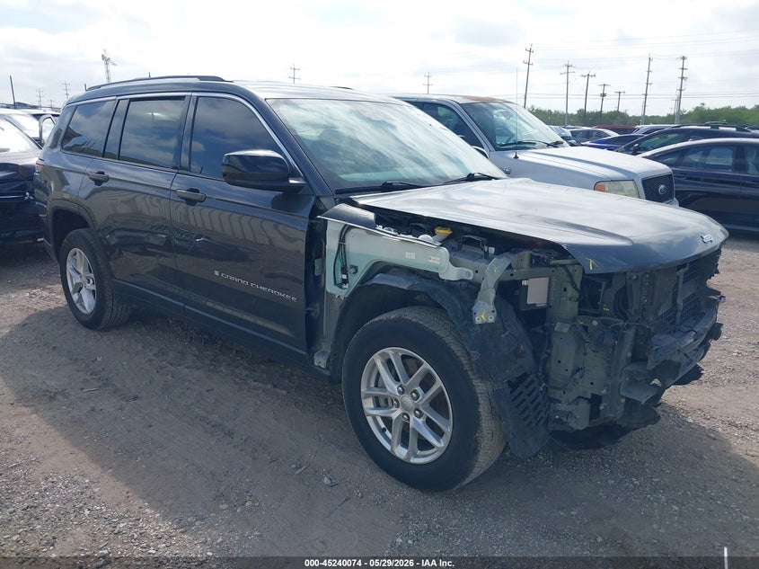 2021 Jeep Grand cherokee VIN 1C4RJKAG5M8173399 IAAI salvage auction — FRONT END, Salvage Title, sold $7,975 on 2026-08-03 (photo 1)