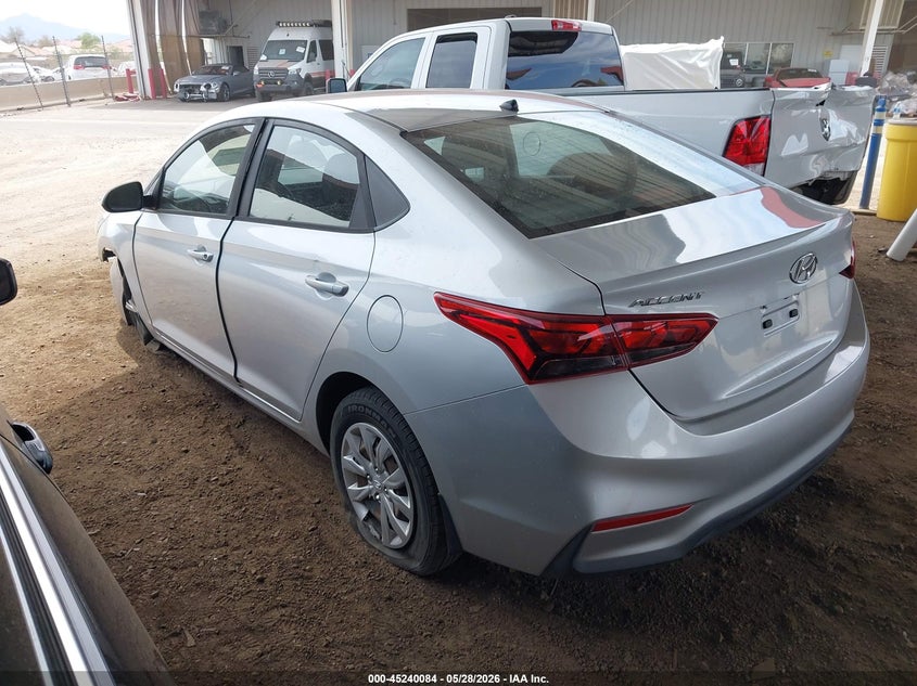 2019 Hyundai Accent VIN 3KPC24A33KE088348 IAAI salvage auction — LEFT FRONT, Salvage (Arizona), sold $1,550 on 2026-08-01 (photo 3)