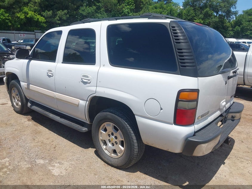 2005 Chevrolet Tahoe VIN 1GNEC13T25R219416 IAAI salvage auction — FRONT END, Original (Texas), sold $550 on 2026-07-09 (photo 3)