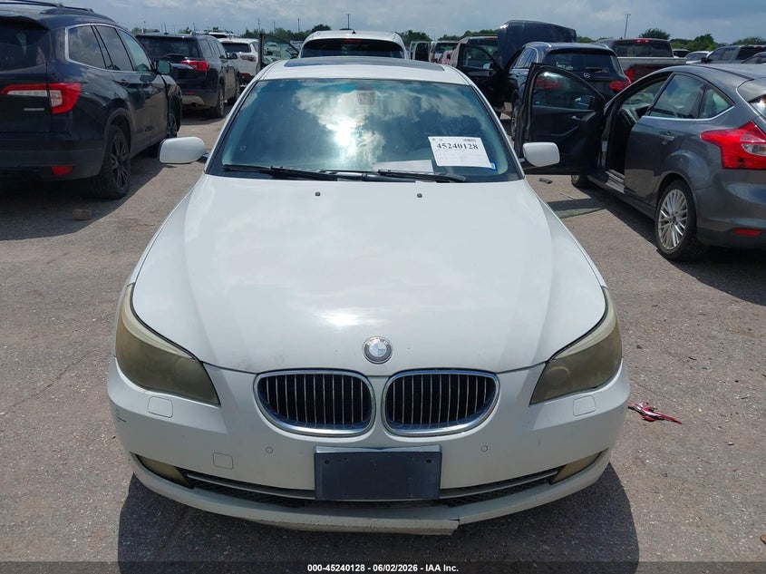 2008 BMW 5 series VIN WBANW13588CZ80795 IAAI salvage auction — MECHANICAL, Original (Texas), sold $325 on 2026-07-08 (photo 6)