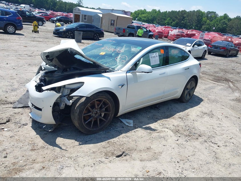 2019 Tesla Model 3 VIN 5YJ3E1EB3KF494714 IAAI salvage auction — BIO HAZARD, Salvage Title, sold $2,750 on 2026-07-24 (photo 2)