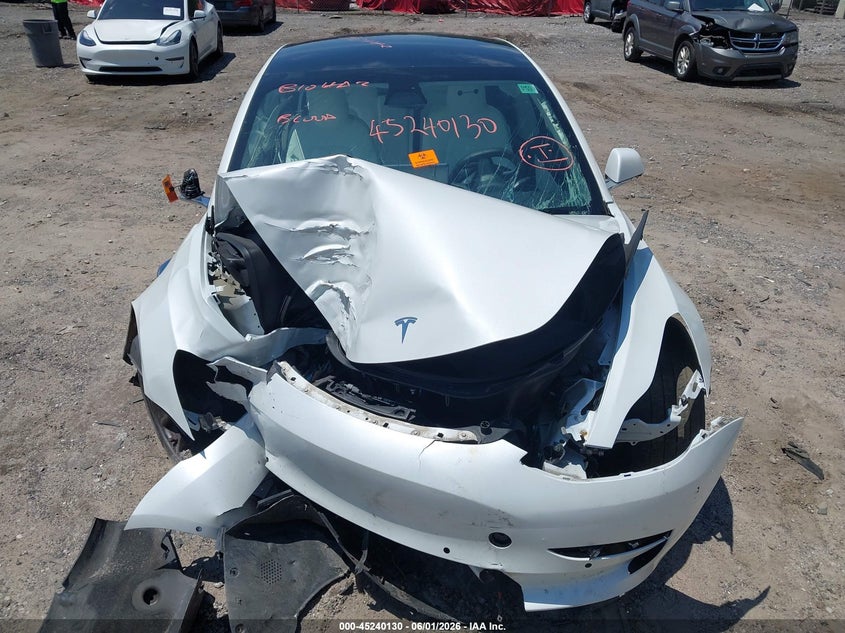 2019 Tesla Model 3 VIN 5YJ3E1EB3KF494714 IAAI salvage auction — BIO HAZARD, Salvage Title, sold $2,750 on 2026-07-24 (photo 6)