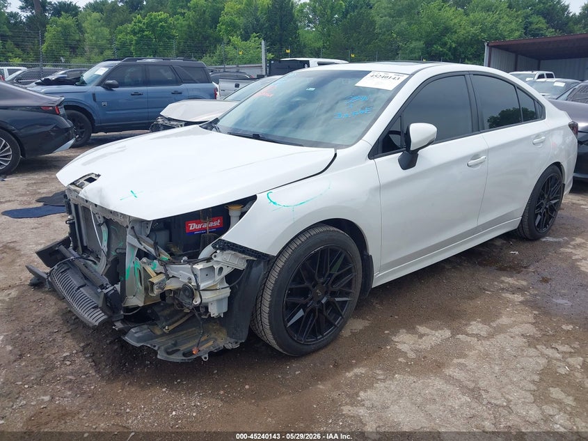 2019 Subaru LEGACY VIN 4S3BNAN65K3027029 IAAI salvage auction — FRONT END, Salvage Title, sold $3,075 on 2026-07-22 (photo 2)