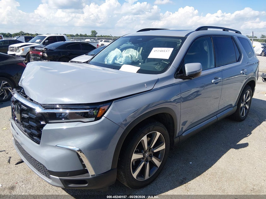 2024 Honda Pilot VIN 5FNYG1H73RB026032 IAAI salvage auction — FRONT END, Salvage (Louisiana), sold $9,100 on 2026-07-28 (photo 2)