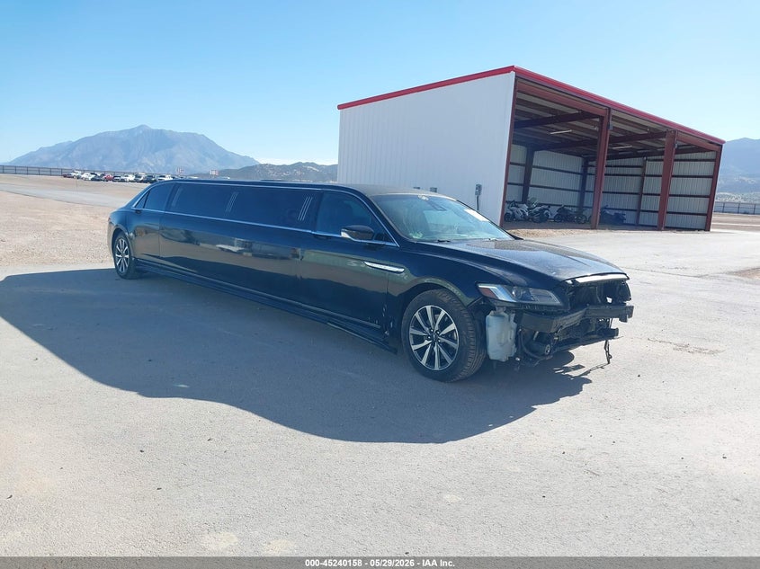 2017 Lincoln Continental VIN 1LN6L9UK3H5607022 — IAAI salvage auction photo