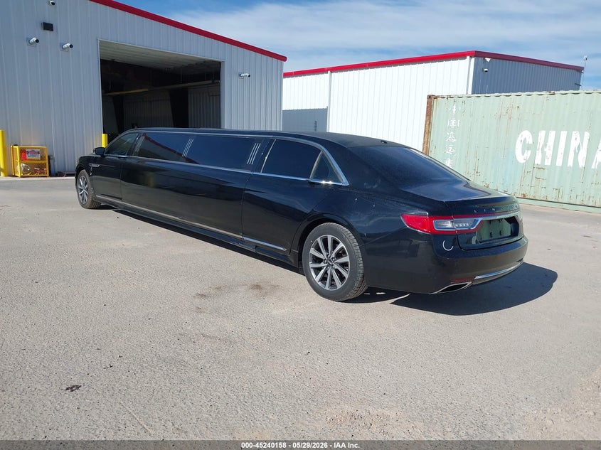 2017 Lincoln Continental VIN 1LN6L9UK3H5607022 IAAI salvage auction — FRONT END, Wait Title, sold $8,150 on 2026-08-17 (photo 3)