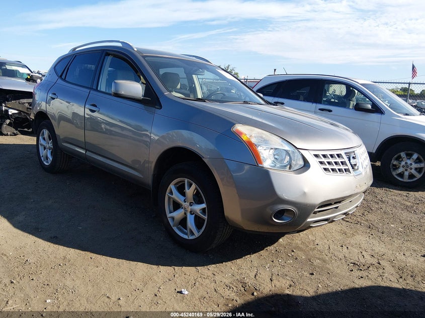 2009 Nissan Rogue VIN JN8AS58V09W193521 IAAI salvage auction — REAR END, Salvage (New Jersey), sold $25 on 2026-07-20 (photo 1)