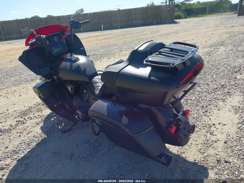 2023 Indian motorcycle co. Pursuit VIN 56KLDFRR3P3418951 IAAI salvage auction — SIDE, Salvage (Virginia), sold $11,400 on 2026-07-15 (photo 3)