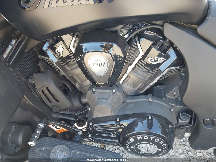 2023 Indian motorcycle co. Pursuit VIN 56KLDFRR3P3418951 IAAI salvage auction — SIDE, Salvage (Virginia), sold $11,400 on 2026-07-15 (photo 9)