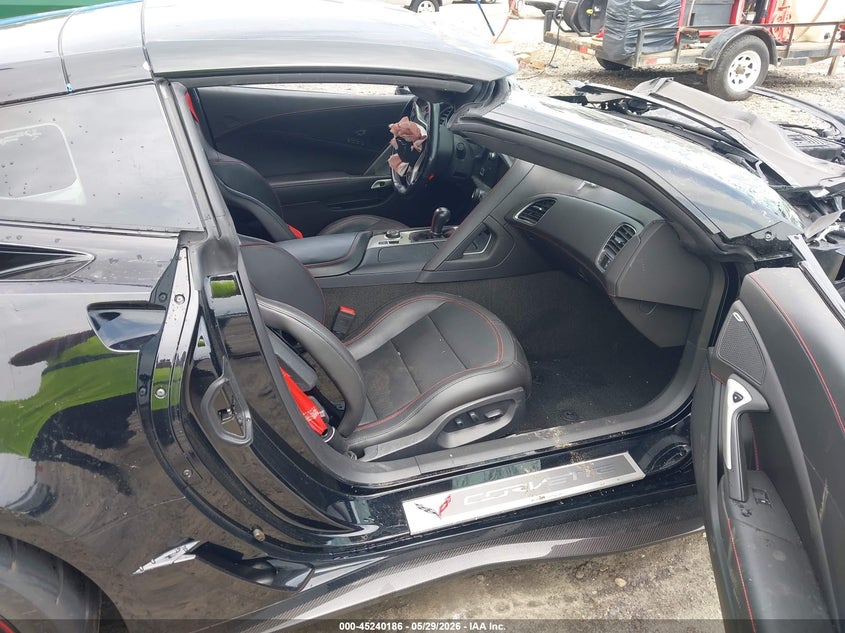 2018 Chevrolet Corvette VIN 1G1YT2D64J5600554 IAAI salvage auction — FRONT END, Salvage Title, sold $25,250 on 2026-07-09 (photo 5)