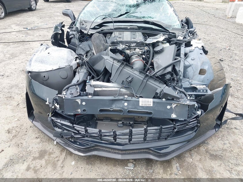 2018 Chevrolet Corvette VIN 1G1YT2D64J5600554 IAAI salvage auction — FRONT END, Salvage Title, sold $25,250 on 2026-07-09 (photo 6)