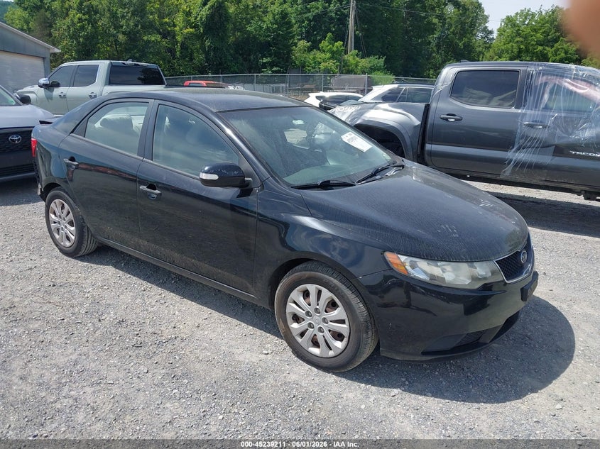2010 Kia Forte VIN KNAFU4A28A5851471 IAAI salvage auction — REAR END, Clear (Virginia), sold $125 on 2026-07-07 (photo 1)