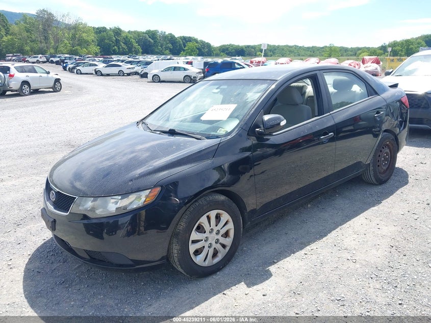 2010 Kia Forte VIN KNAFU4A28A5851471 IAAI salvage auction — REAR END, Clear (Virginia), sold $125 on 2026-07-07 (photo 2)