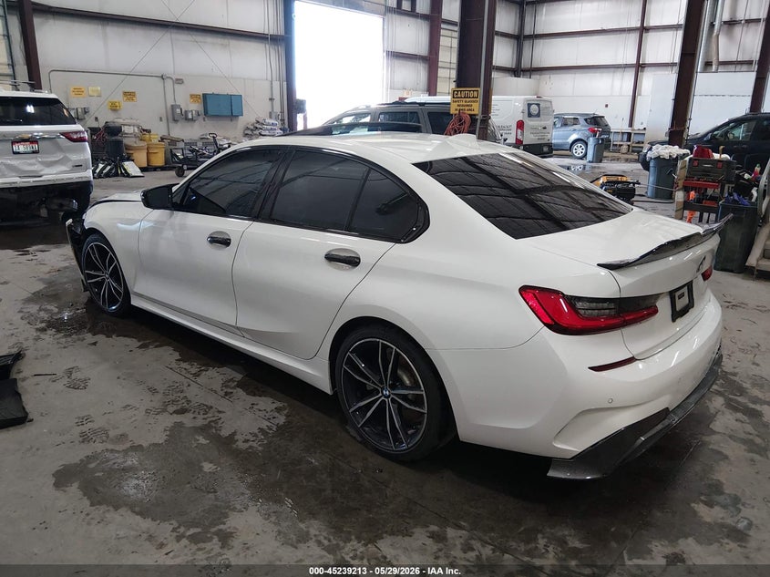 2020 BMW 3er VIN 3MW5R1J01L8B35639 IAAI salvage auction — FRONT END, Salvage (Idaho), sold $7,600 on 2026-07-31 (photo 3)