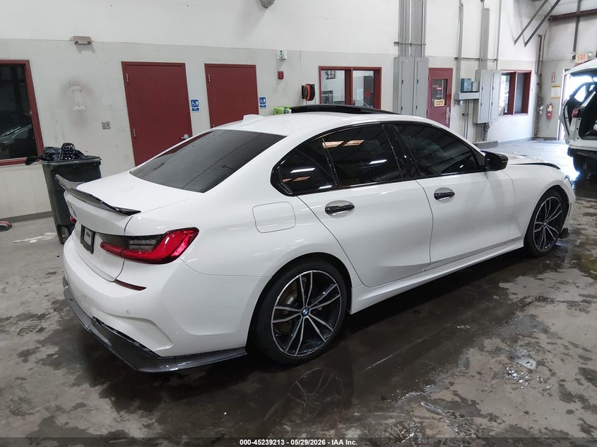 2020 BMW 3er VIN 3MW5R1J01L8B35639 IAAI salvage auction — FRONT END, Salvage (Idaho), sold $7,600 on 2026-07-31 (photo 4)