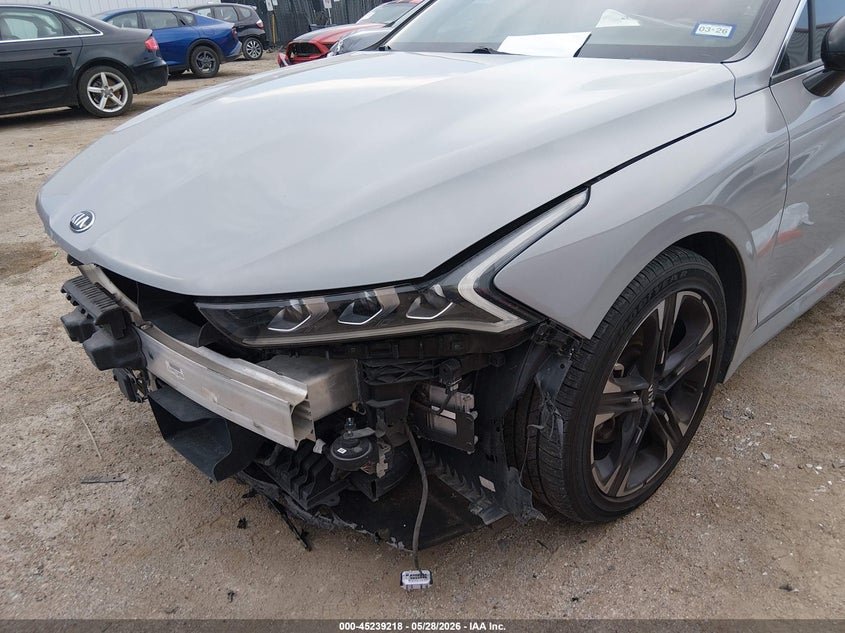 2021 Kia K5 VIN 5XXG64J27MG044568 IAAI salvage auction — FRONT & REAR, Original (Texas), sold $7,800 on 2026-07-07 (photo 6)