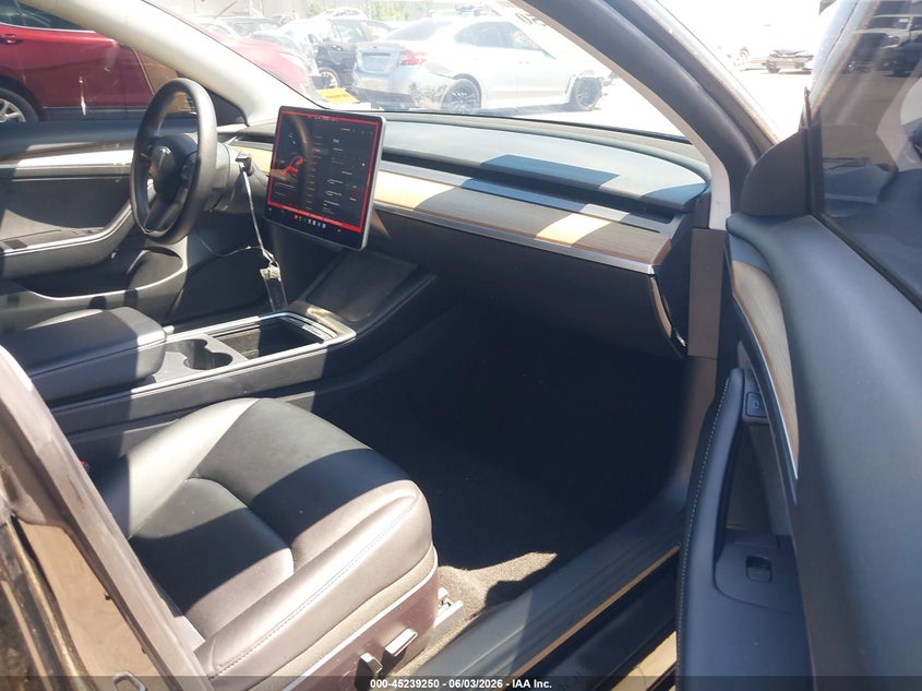 2021 Tesla Model 3 VIN 5YJ3E1EC2MF991779 IAAI salvage auction — FRONT END, Salvage Title, sold $5,200 on 2026-07-29 (photo 5)