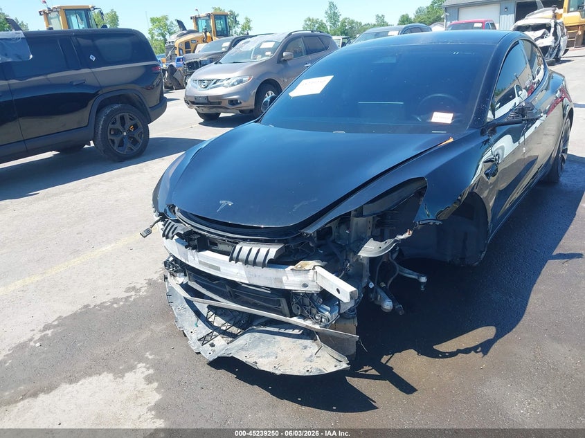 2021 Tesla Model 3 VIN 5YJ3E1EC2MF991779 IAAI salvage auction — FRONT END, Salvage Title, sold $5,200 on 2026-07-29 (photo 6)
