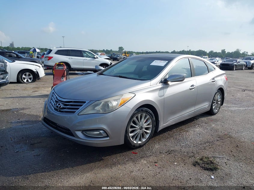2012 Hyundai Azera VIN KMHFH4JG9CA143223 IAAI salvage auction — RIGHT FRONT, Salvage (Louisiana), sold $1,100 on 2026-07-21 (photo 2)