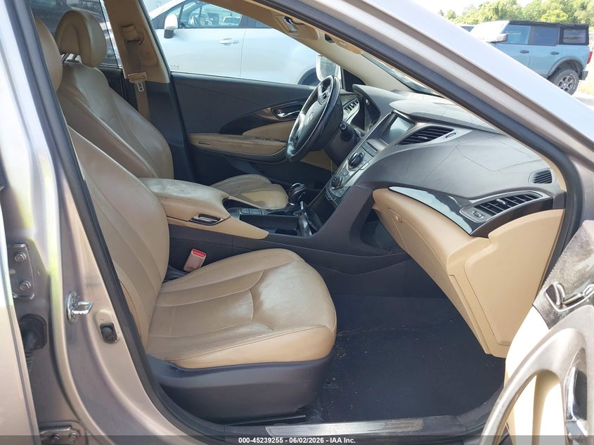2012 Hyundai Azera VIN KMHFH4JG9CA143223 IAAI salvage auction — RIGHT FRONT, Salvage (Louisiana), sold $1,100 on 2026-07-21 (photo 5)