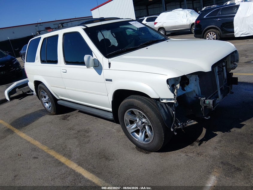 2004 Nissan Pathfinder VIN JN8DR09Y24W900468 IAAI salvage auction — FRONT END, Salvage (South Carolina), sold $850 on 2026-07-29 (photo 1)