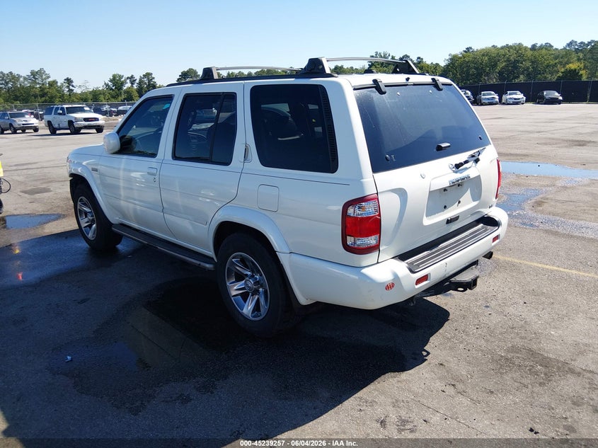 2004 Nissan Pathfinder VIN JN8DR09Y24W900468 IAAI salvage auction — FRONT END, Salvage (South Carolina), sold $850 on 2026-07-29 (photo 3)