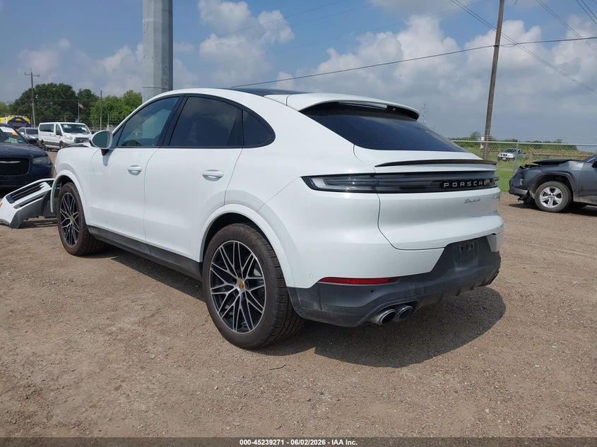 2024 Porsche Cayenne coupe VIN WP1BA2AY4RDA51026 IAAI salvage auction — FRONT END, Salvage Title, sold $40,750 on 2026-08-24 (photo 3)