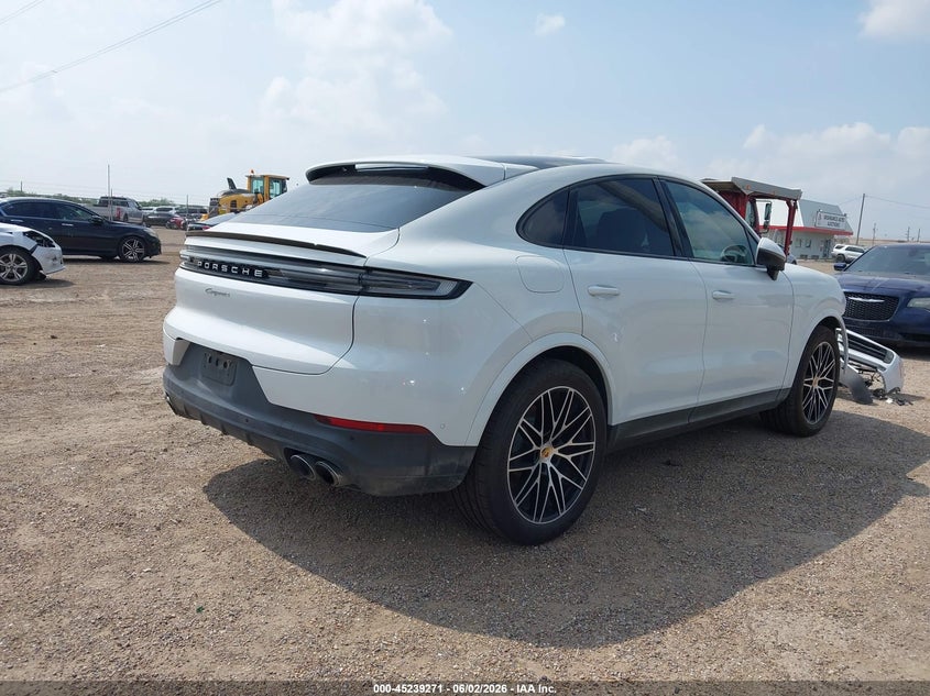 2024 Porsche Cayenne coupe VIN WP1BA2AY4RDA51026 IAAI salvage auction — FRONT END, Salvage Title, sold $40,750 on 2026-08-24 (photo 4)