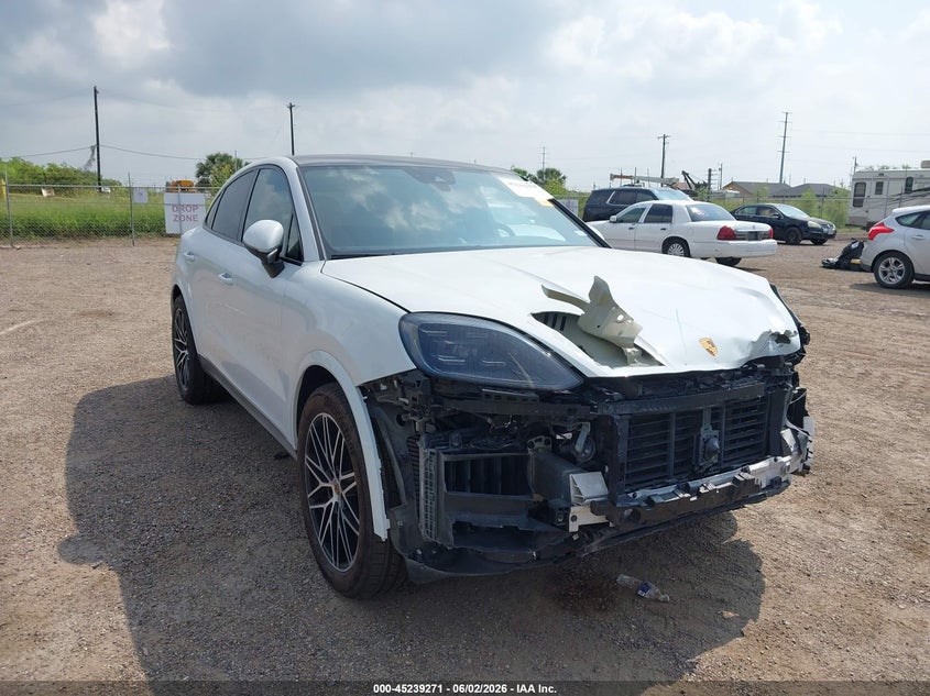 2024 Porsche Cayenne coupe VIN WP1BA2AY4RDA51026 IAAI salvage auction — FRONT END, Salvage Title, sold $40,750 on 2026-08-24 (photo 6)