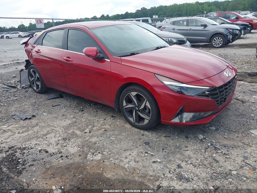 2023 Hyundai Elantra VIN KMHLN4AJ4PU056583 IAAI salvage auction — REAR END, Salvage Title, sold $4,150 on 2026-07-29 (photo 1)