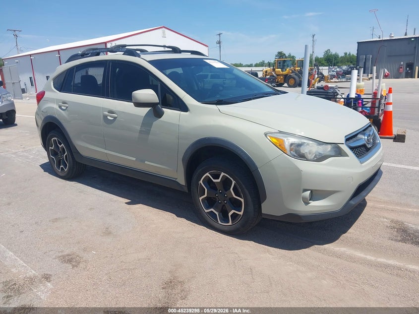 2014 Subaru Xv VIN JF2GPAVC1E8348502 IAAI salvage auction — REAR END, Salvage Title, sold $1,100 on 2026-07-17 (photo 1)