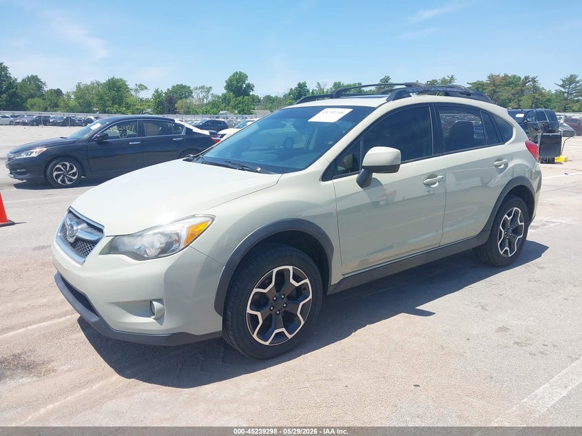 2014 Subaru Xv VIN JF2GPAVC1E8348502 IAAI salvage auction — REAR END, Salvage Title, sold $1,100 on 2026-07-17 (photo 2)