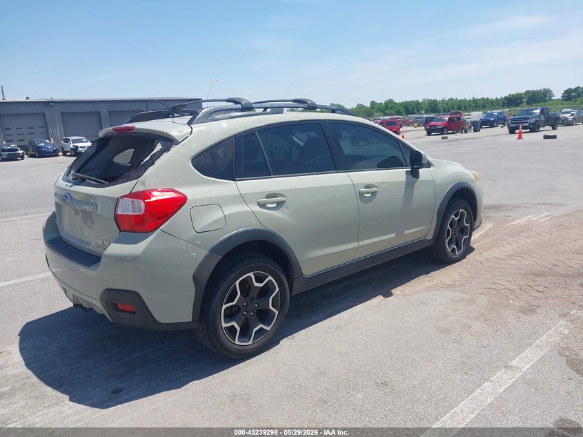 2014 Subaru Xv VIN JF2GPAVC1E8348502 IAAI salvage auction — REAR END, Salvage Title, sold $1,100 on 2026-07-17 (photo 4)
