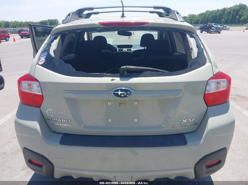 2014 Subaru Xv VIN JF2GPAVC1E8348502 IAAI salvage auction — REAR END, Salvage Title, sold $1,100 on 2026-07-17 (photo 6)
