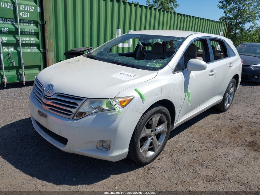2011 Toyota Venza VIN 4T3ZK3BB5BU043488 IAAI salvage auction — EXTERIOR BURN, Mv-907A (New York), sold $1,550 on 2026-07-19 (photo 2)