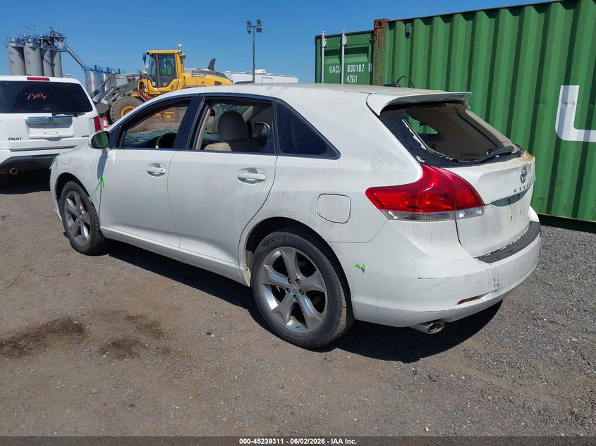 2011 Toyota Venza VIN 4T3ZK3BB5BU043488 IAAI salvage auction — EXTERIOR BURN, Mv-907A (New York), sold $1,550 on 2026-07-19 (photo 3)