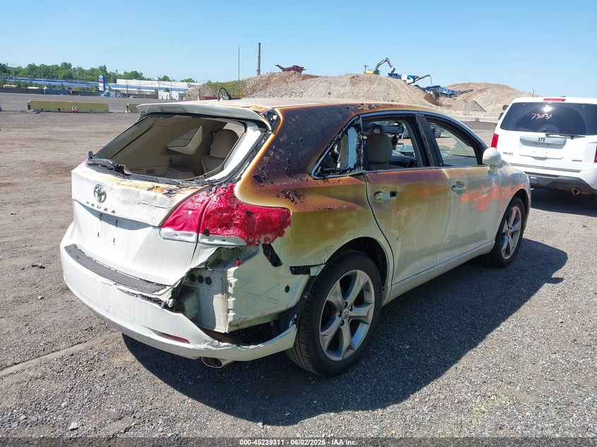 2011 Toyota Venza VIN 4T3ZK3BB5BU043488 IAAI salvage auction — EXTERIOR BURN, Mv-907A (New York), sold $1,550 on 2026-07-19 (photo 6)
