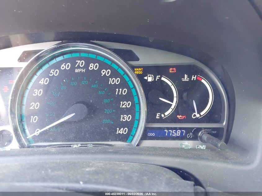 2011 Toyota Venza VIN 4T3ZK3BB5BU043488 IAAI salvage auction — EXTERIOR BURN, Mv-907A (New York), sold $1,550 on 2026-07-19 (photo 7)