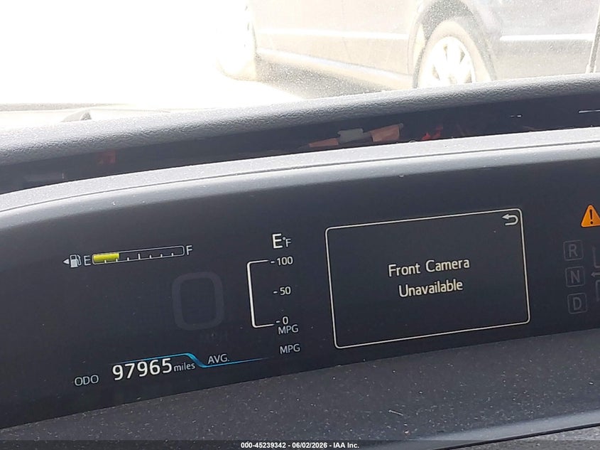 2020 Toyota Prius VIN JTDKARFP6L3126252 IAAI salvage auction — FRONT END, Salvage Title, sold $3,625 on 2026-07-14 (photo 7)