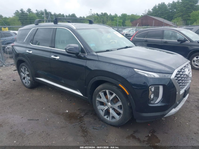2021 Hyundai Palisade VIN KM8R4DHEXMU232201 IAAI salvage auction — NORMAL WEAR, Salvage Title, sold $7,050 on 2026-07-10 (photo 1)