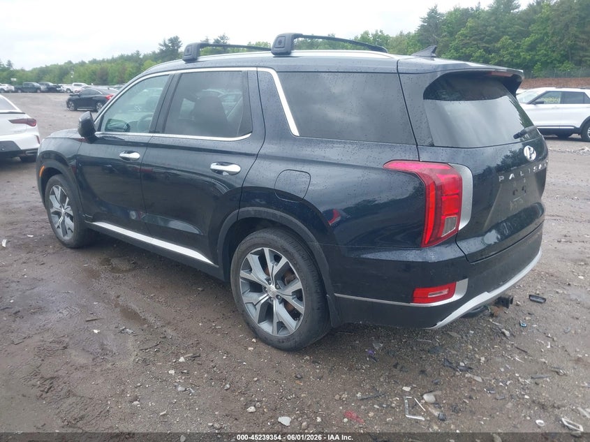 2021 Hyundai Palisade VIN KM8R4DHEXMU232201 IAAI salvage auction — NORMAL WEAR, Salvage Title, sold $7,050 on 2026-07-10 (photo 3)