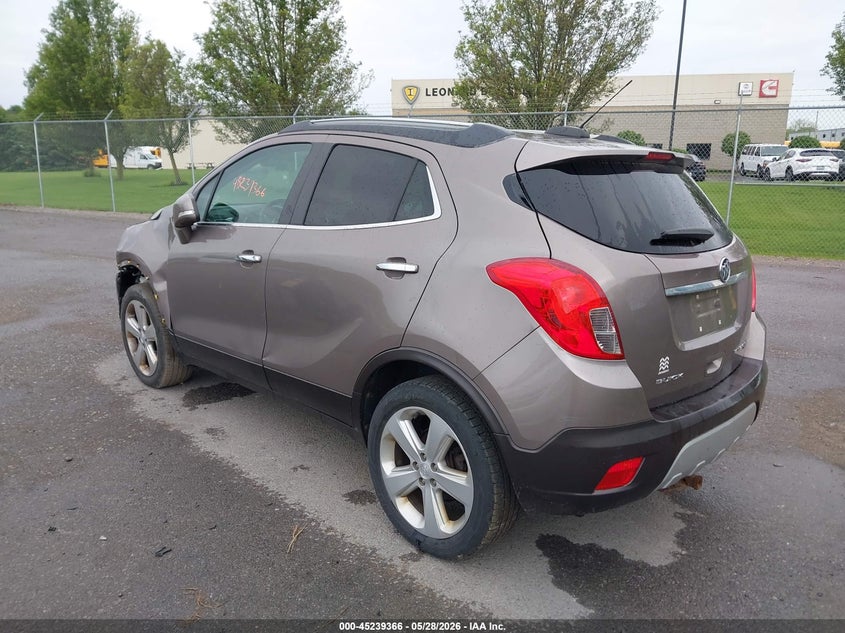 2015 Buick Encore VIN KL4CJFSB9FB193588 IAAI salvage auction — NORMAL WEAR, Clear (New York), sold $1,350 on 2026-07-07 (photo 3)